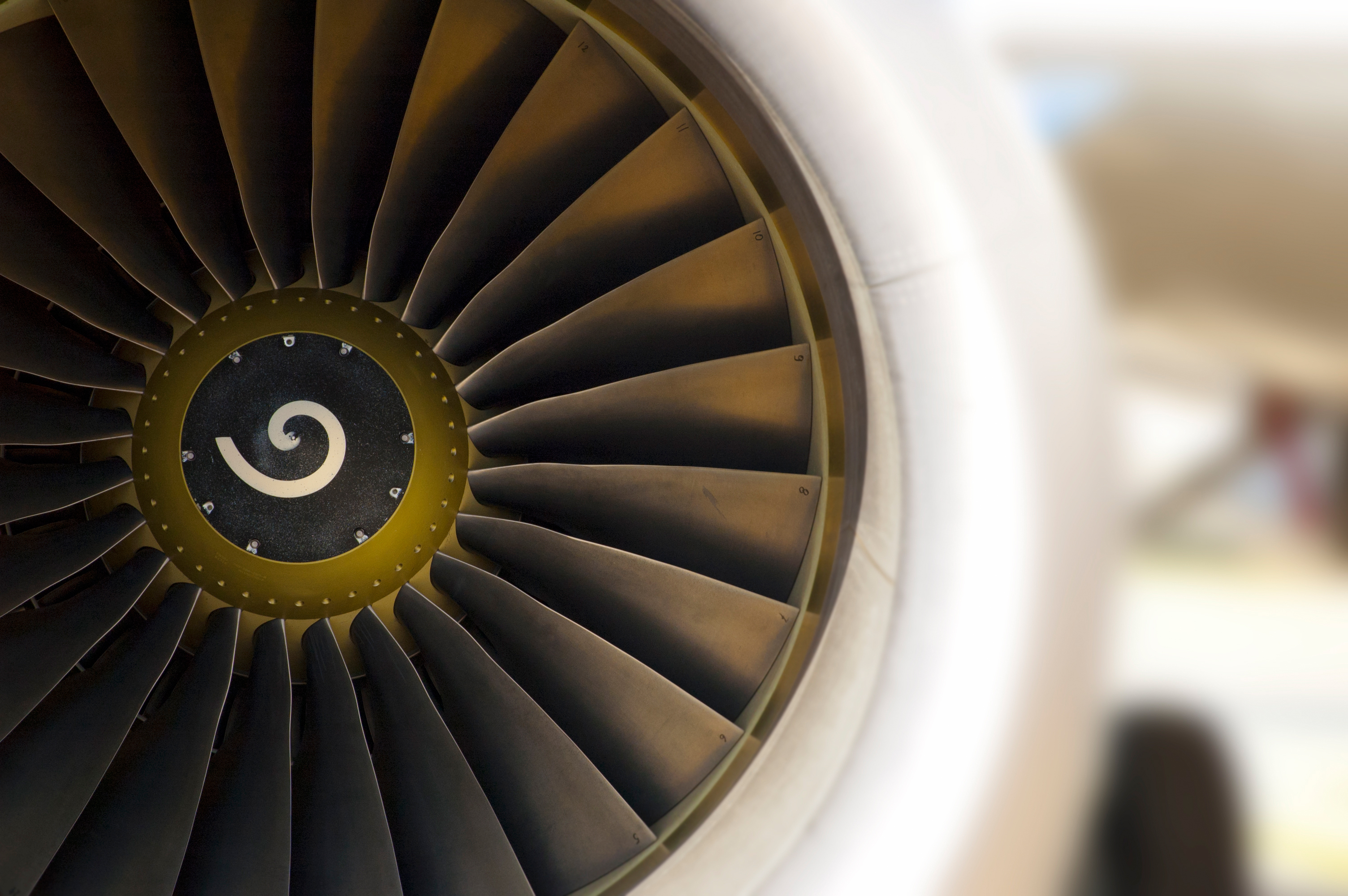Turbine,Of,Airplane,,Closeup content-image
